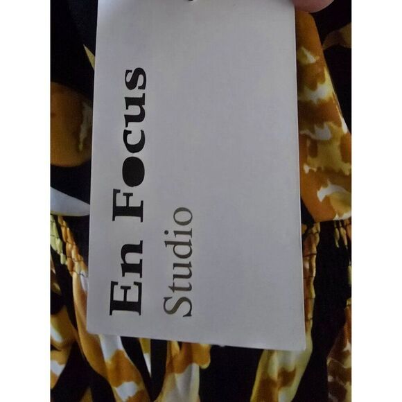 Halter Neck Tropical Leaf Print Maxi length romper mob wife bold gala club life - Picture 7 of 11